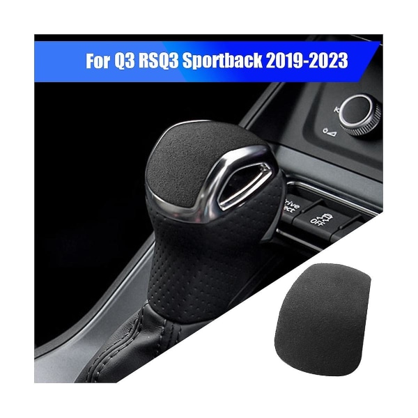 Bil Gearskifte Knappen Trim Dæksel Til Q3 Rsq3 Sportback 2019-2023 Shifter Handball Dæksel Sticker Tilbehør