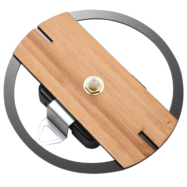 Unik Citronmönstrad Kylmagnet Klocka Bärbar Väggklocka Arabiska Siffror Magnetisk