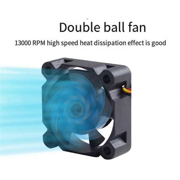 Til CREALITY K1/K1 Max 3010 Blæser DC24V Køling Hotend Blæser 13000 Rotationshastighed Blæsere 3D Printer Tilbehør