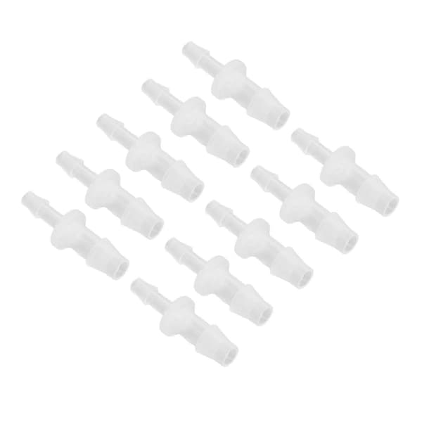 10 stk Slangebarb Reduser Tilbehør PP Akvarium Luftpumpe Adapter for Silikonrør Tilkobling 3.9-6.4