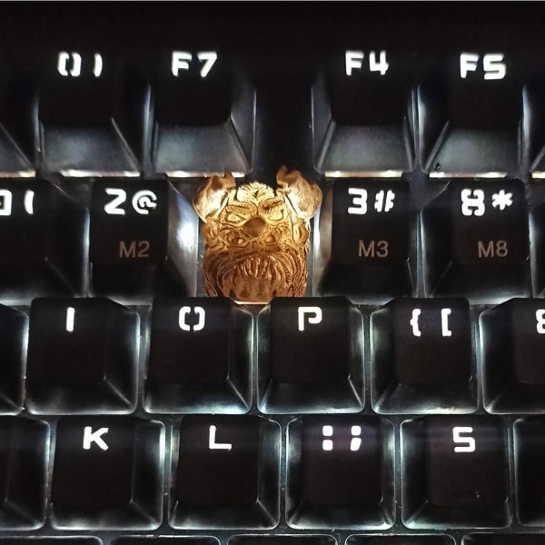 Esc Keycap Resin Personality Gold Bull Esc Keycaps For Mechanical Keyboard Diy