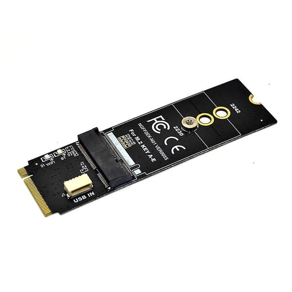 M.2 Key-m - Key A-e/e -sovitinkortti M.2 Ngff Pcie -protokollan langattomalle verkkokorttimoduulille