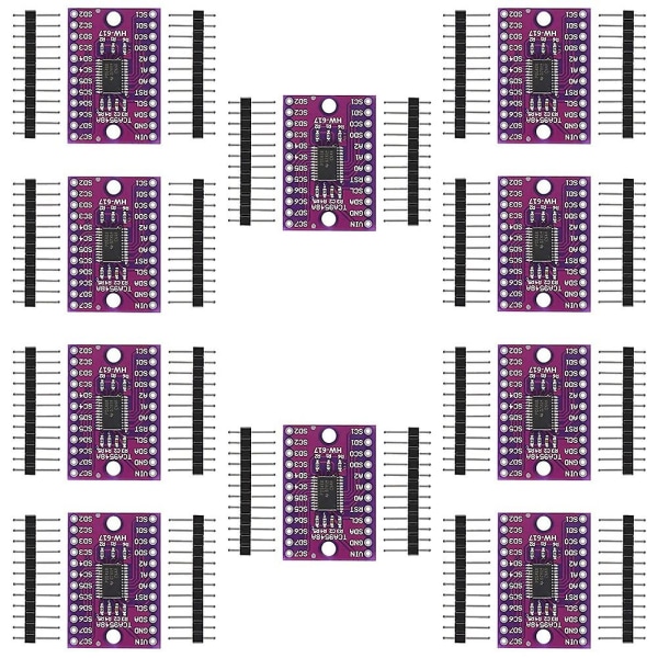 10 stk. TCA9548A I2C IIC Multiplexer Breakout Board Modul 8 Kanals Udvidelseskort Til