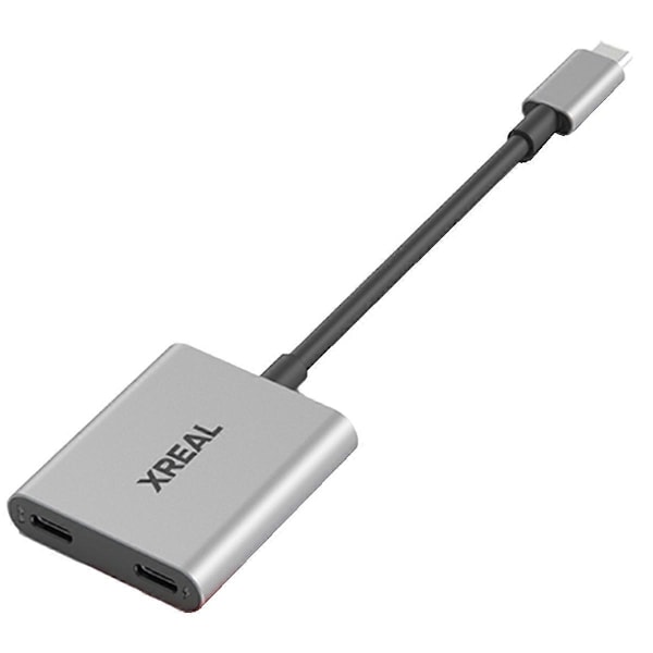 XREAL Hub USB-C PD Hurtig Opladningsadapter Bærbar Videoadapter til XREAL AIR/AIR2 Briller Switch Co