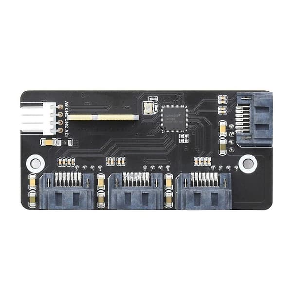 Pcie til 4-kanals Sata3.0 Expander understøtter Compute Modules 4 Cm4 4ch Sata3.0
