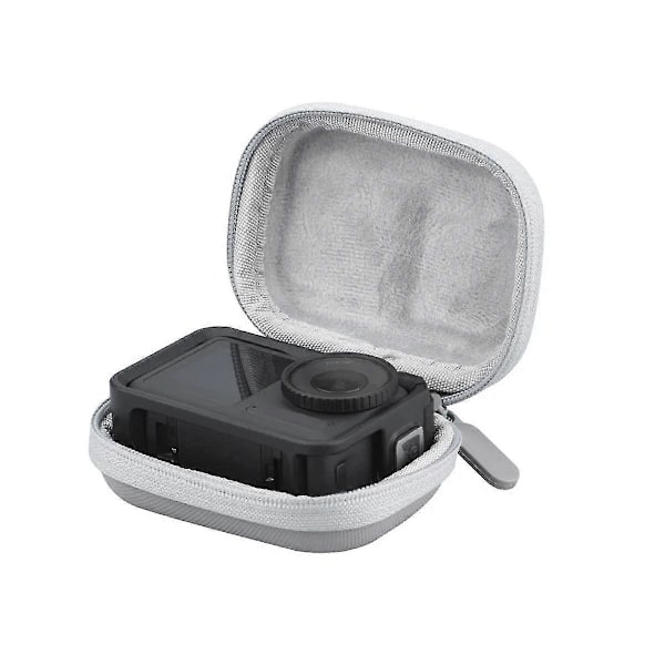 Hårdt Etui til GoPro Hero 11 10 9 Vandtæt Etui Mini Skal Taske Boks til Osmo Action 3/4 Kamera Grå