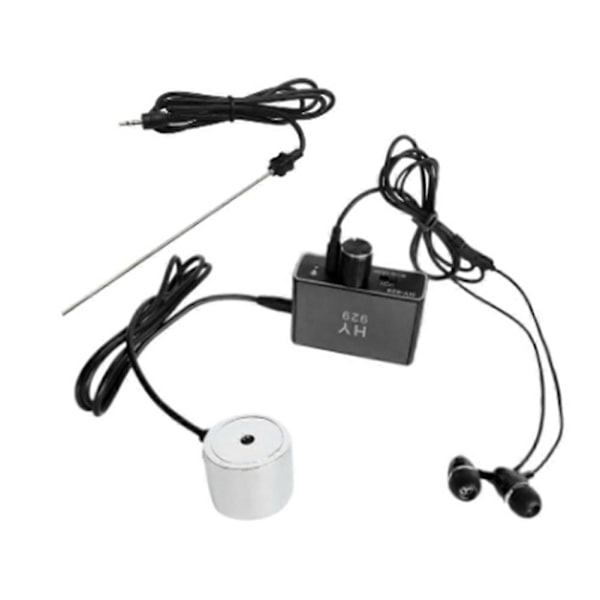 Vandrørs Lækage Detektor Sensor Vandrørs Lækage Monitor Tester Kit med Dobbelte Prober og Høretelefoner