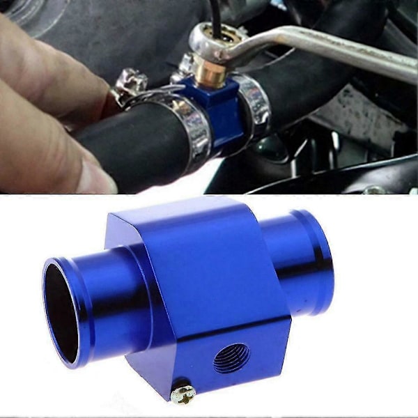 32mm Bil Vattentemperatur Tempsensor Mätare Kylarslang Kopplingsrör Adapter - SFYGV