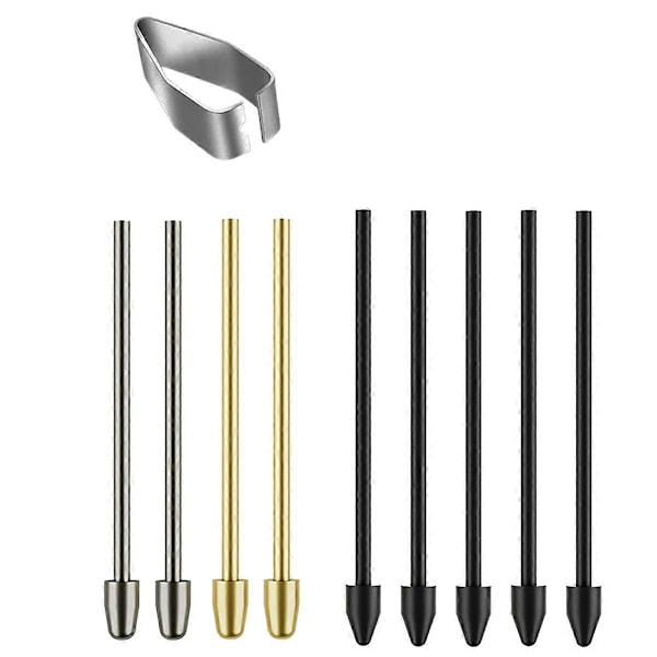 Metall Nibber/Spisser Erstatningstips for Remarkable 2, Remarkable Pennespisser for Marker 1/2 Stylus Marker Penn Pluss