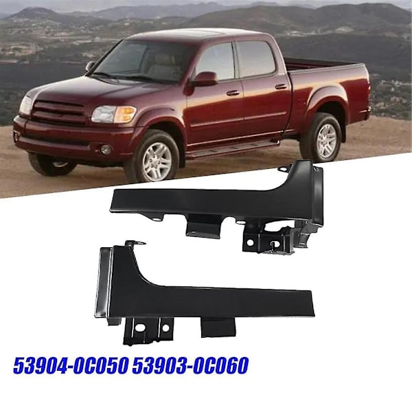 1 par Bil Frontpanel Metal 53904-0c050 53903-0c060 Til 1999-2006 Forlygte Nedre Trim Strip Filler Panel