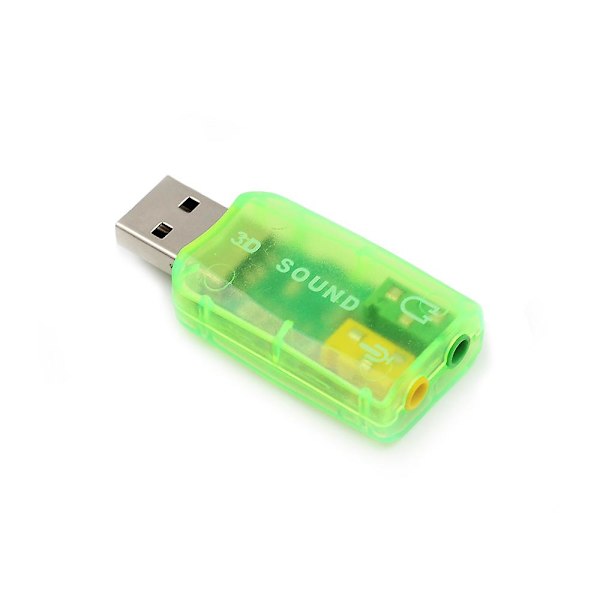 10 stk./lot Usb 2.0 Interface 5.1 Stereo Lydkort Adapter Til Pc Drop Shipping