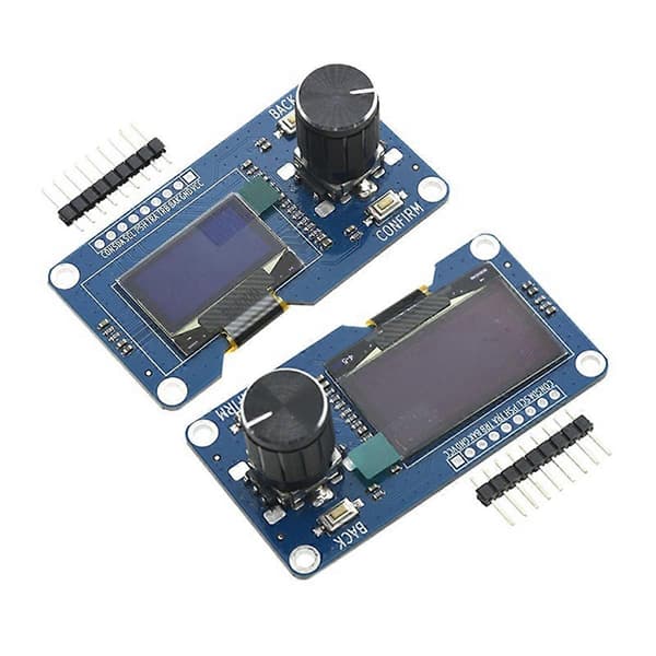OLED-skjerm kombinert med EC11 roterende encoder-modul IIC-grensesnitt for 1,3 tommer