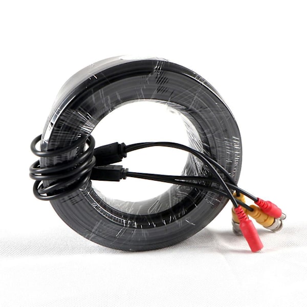 32FT 10M CCTV BNC Videokabel med strøm for DVR overvåkingssystem