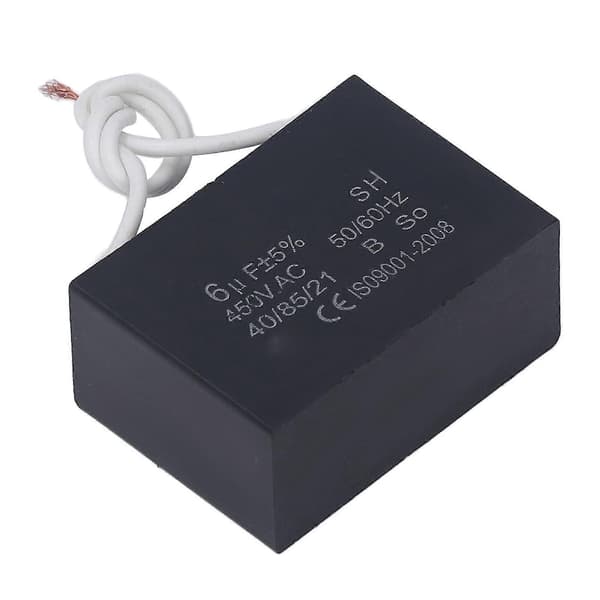 Startkondensator 450V AC 6F 50/60Hz Motor Start Tilbehørsdel til Ventilator Pumpe Generator YEMAA