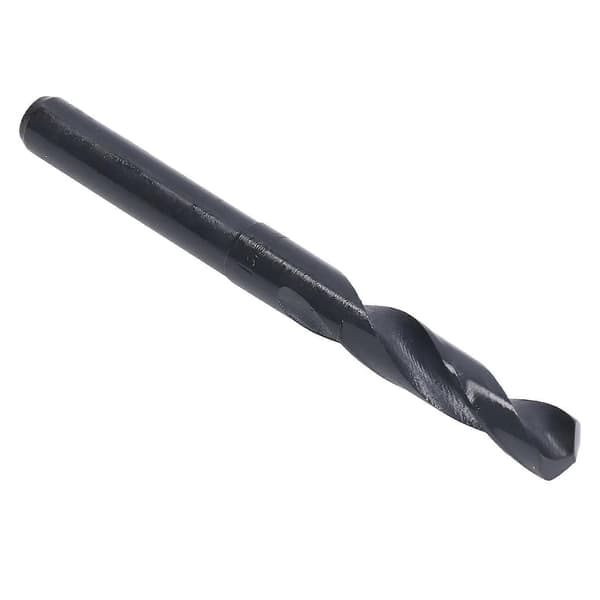 Reducerede Skaft Bor HSS Twist Lige 1/2in Skaft Boreværktøj 13.5mm Sort YEMAA
