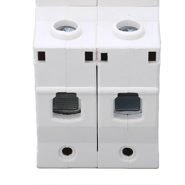DC Miniatyrstrømbryter Oppgradert 2P 500V Luft for Solcelle PV System Paneler Nett 50A YEMAA