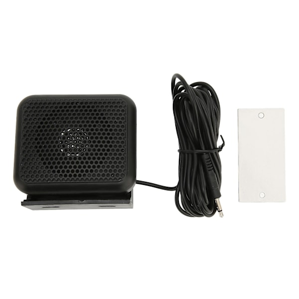 Ekstern bilradiohøjttaler 3,5 mm stik Kommunikationshøjttaler til Yaesu FT 847 FT 920 FT 950 FT 2000 FT 840 FT DX5000