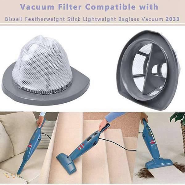 4-pak 2033 Vakuumfilter Udskiftning Til Bissell 20331, 2033m
