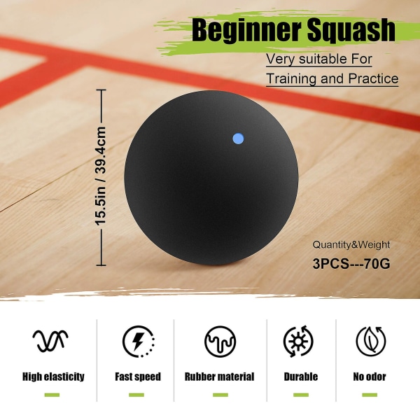 Squash-pallo, nopea nopeusurheilu, ammattipelaajakilpailu, squash (3 kpl)