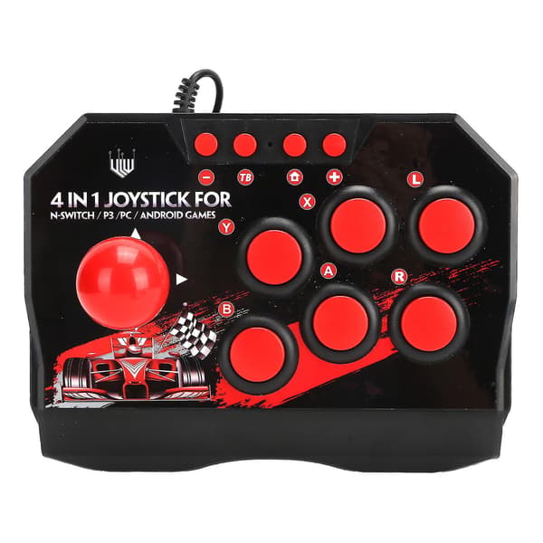 Forbedret Arcade Joystick for Switch/PC/PS3 - Ultimativ Spillopplevelse