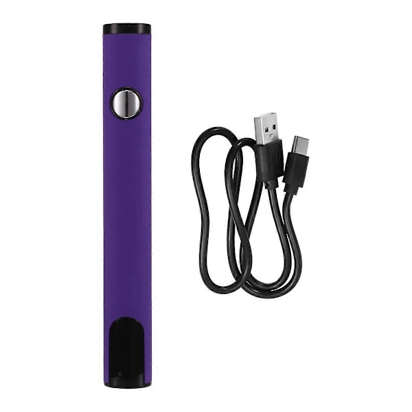 510 Gevind Batteri Cart Pen Hovedløs Elektrisk Loddekolbe Violet