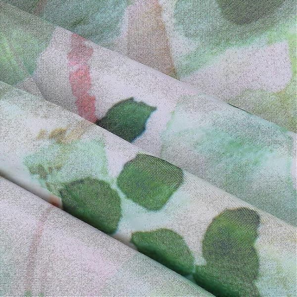 Vanntett Digitaltrykt Badeforheng Muggsikkert Polyester Dusjforheng Med 12 Ringer (fire årstider tre, 180x200cm)