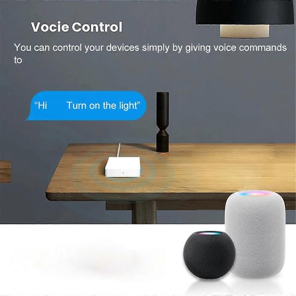 Matter Zigbee 3.0 Kablet Gateway Hub Smart Home Bridge Matter Gateway Hub Stemmestyring til Alexa Ho