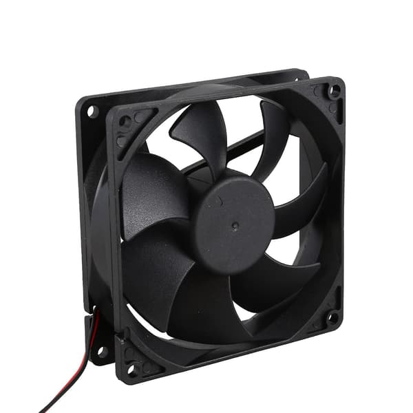 2 stk. 92mm X 92mm X 25mm DC 12V 2-polet 65.01cfm Computerkabinet CPU Køleventilator