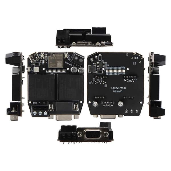 T-RSS3 ESP32-S3 Utviklingskort RS232 RS485 5V Modul ombord