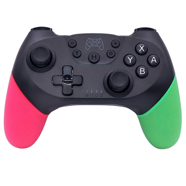 Trådløs Bluetooth Gamepad til Nintendo Switch Pro NS-Switch Pro Spil Joystick Controller til Switch Konsol med 6-akset håndtag (Pink Grøn)