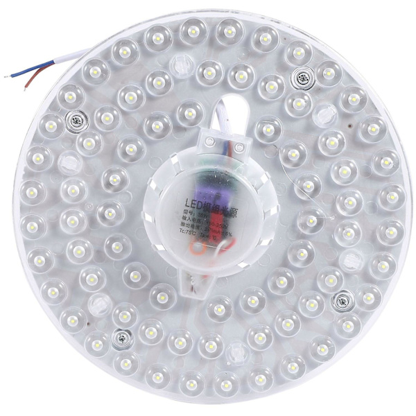 LED Taklampe Modul Lyskilde 36W Rund Høy Lysstyrke Belysning Innendørs Taklampe Kald