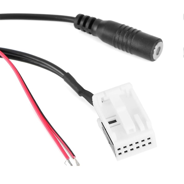 12-pinners Bluetooth-lydkabel Bil AUX-adapterkontakt med mikrofon Passer for Citroen Berlingo