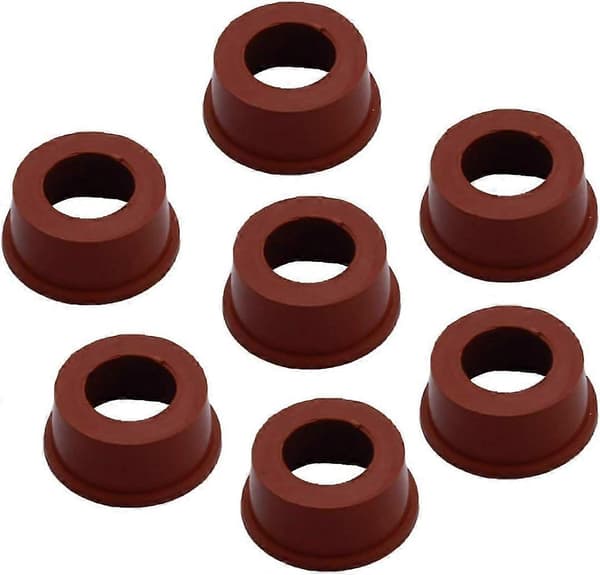 5x Motorbeskyttelse Pakning Gummipakning for Motorinntaksmanifold Inntaksmanifoldhus for BMW M47 M57 E38 E39 E46 E60 E61 E65 E66 E90 E91 E91 E