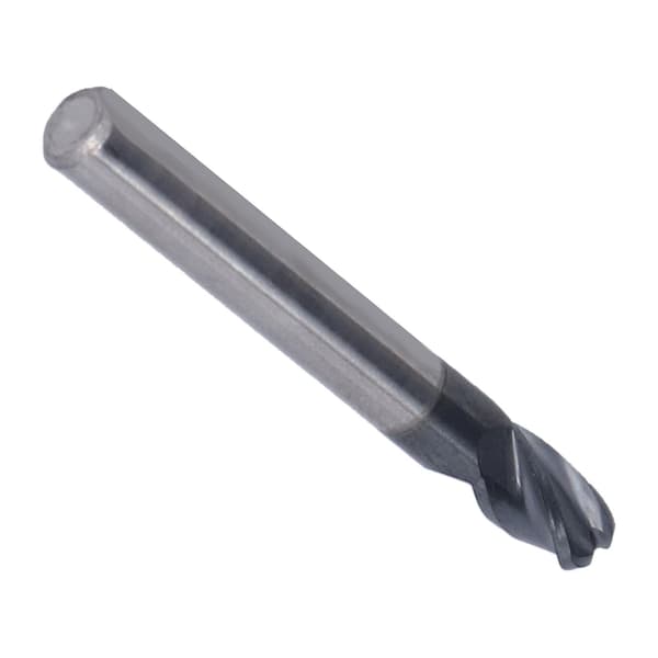 Kulfräs 4 Flöjt Volframkarbid Spiralfräs CNC Router Bit för Skärning