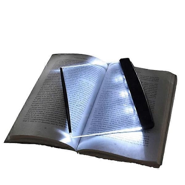 LED Boklys, Bokleselampe, Flat Boklys, 14.2 X 17.5cm