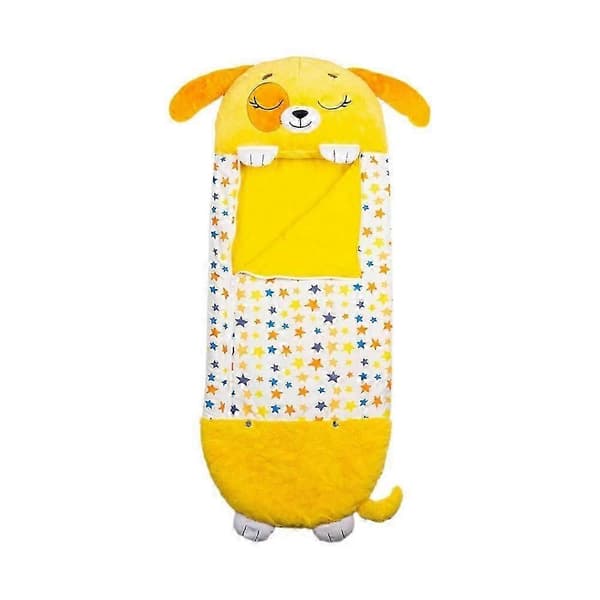 \"Barnesovepose - gul - liten størrelse 135*50cm\"