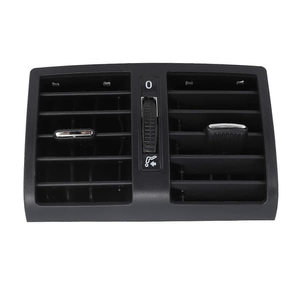 Bil Bagerste Midterste Aircondition Udluftningsdyse 1TD819203 Sort Bagerste AC Udluftning til Caddy 2004 til 2015