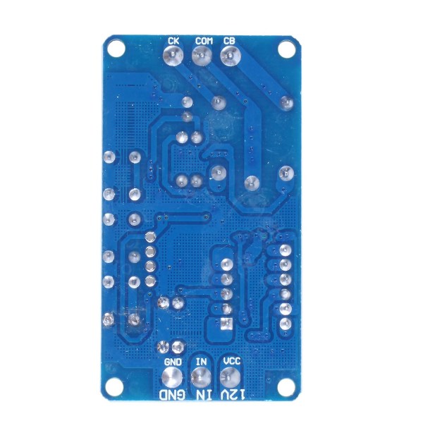 Automatiseringsmodul for DC 12V LED-skjerm, digital forsinkelsestimer, styring av relé