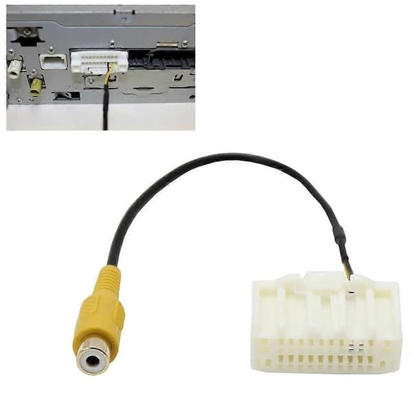 Backup Kamera RCA Input Videokabel til MyGIG Radio til Jeep 2008-2010 til Jeep Commander