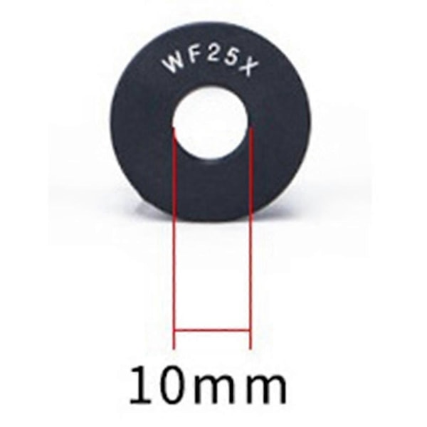 Wf25x Biologisk Mikroskop Okular Installasjonsstørrelse 23,2 mm Synsfelt 9 mm Okular