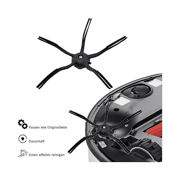 For S8 S8 Pro Ultra S8+ Reservedeler Duo Rulle Hovedsidebørster Moppekluter Hepa-filtre Tilbehør
