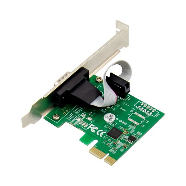 Udvidelseskort St328 Pcie X1 Ax99100 1s Db-9 Pin Rs232 Industriel Com Port Multifunktionel Bekvemmelighed