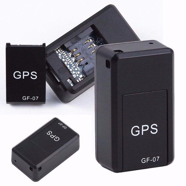 Gf07 Bærbar Mini Gps Gsm/gprs Bilsporingslokaliseringsenhed Lydoptagelse Microtracker Loss Preventer Tracker Retainer