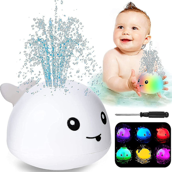 Bath Toys,    Automatic Spray Water Bath Toy,  2 In 1 Electric Induction Gift