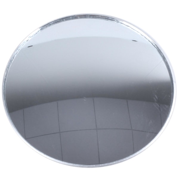 Silver Tone 3" Round Convex Rear View Blind Spot Mirror For Car Auto