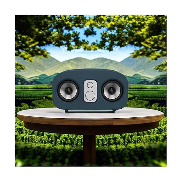 Retro Trådløs Bluetooth Høyttaler Subwoofer Datamaskin Skrivebord Spill Lydboks Bærbar Lydplanke Lydblastere B