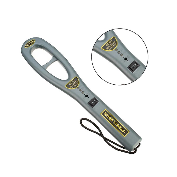 Gc101h bærbar håndholdt metalldetektor Kroppsskanner Sikkerhetsutstyr Metalldetektor Super Scan L