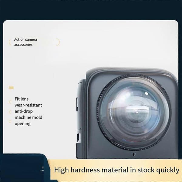 Lämplig för Insta360x4 Roterande PC Linsskydd 360x4 Skyddstillbehör A