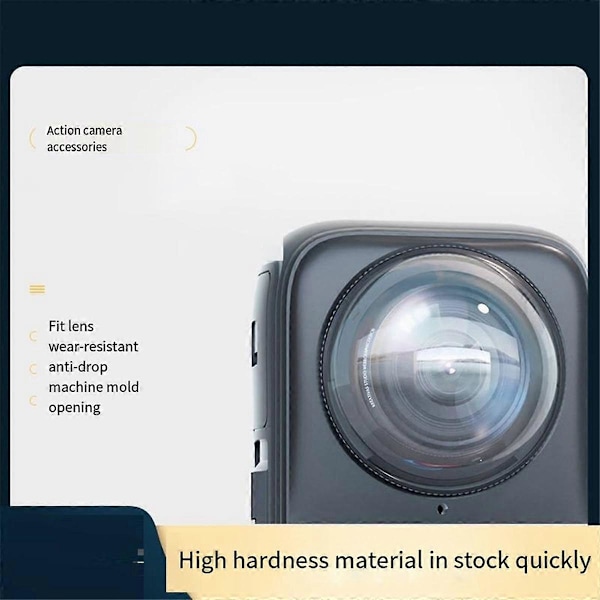 Sopii Insta360x4 pyörivään PC-linssinsuojaan 360x4 suojakannen lisävarusteet A