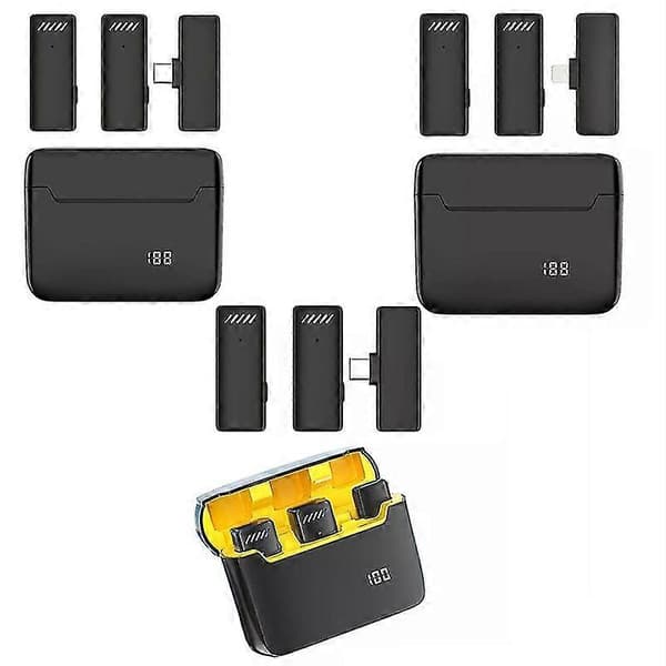 S13 Dobbel Mikrofon USB-C/Type-C Grensesnitt Mikrofon